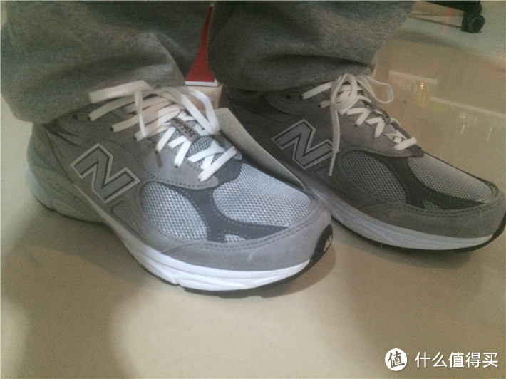 new balance M990 V3 男款跑鞋 开箱