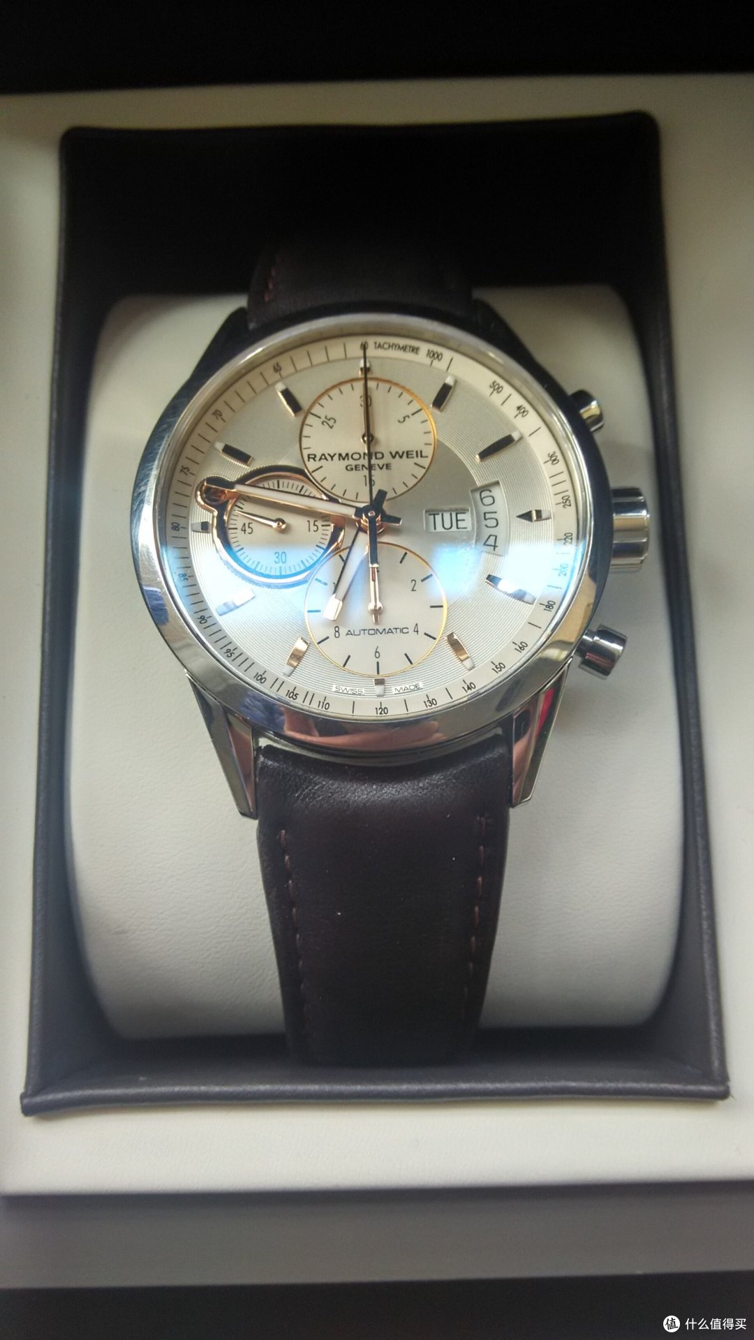 我的第一块海淘瑞表:RAYMOND WEIL 蕾蒙威 Freelance 自由骑士系列 7730-STC-65025 男款机械腕表