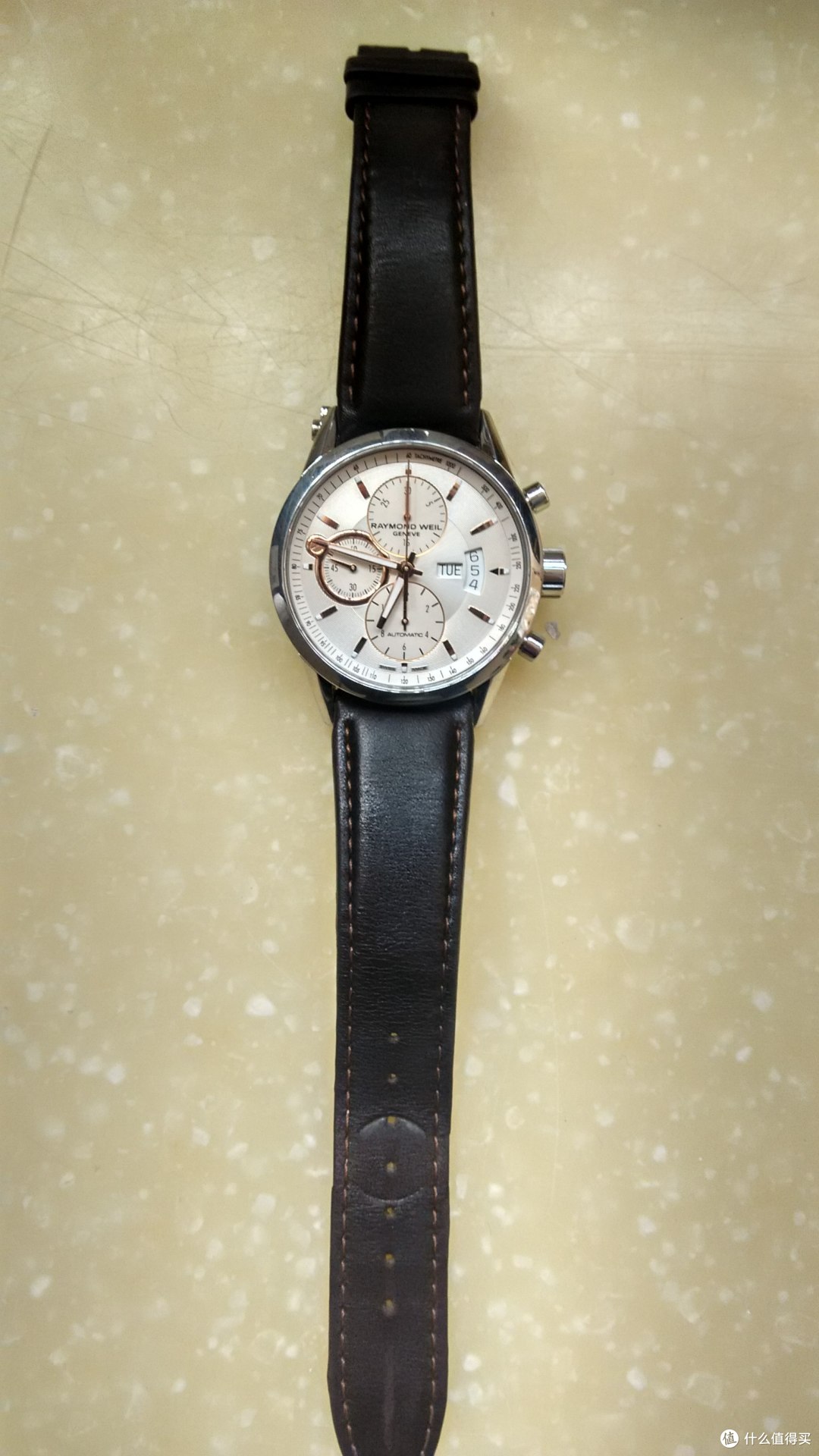 我的第一块海淘瑞表:RAYMOND WEIL 蕾蒙威 Freelance 自由骑士系列 7730-STC-65025 男款机械腕表