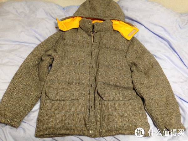 The North Face 紫标 x Harris Tweed 700蓬羽绒服