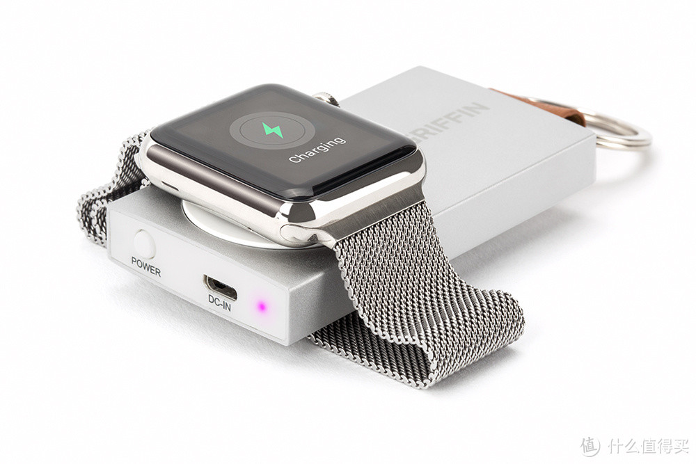 不怕Apple Watch没电:Griffin 格里芬 推出Apple Watch专用移动电源