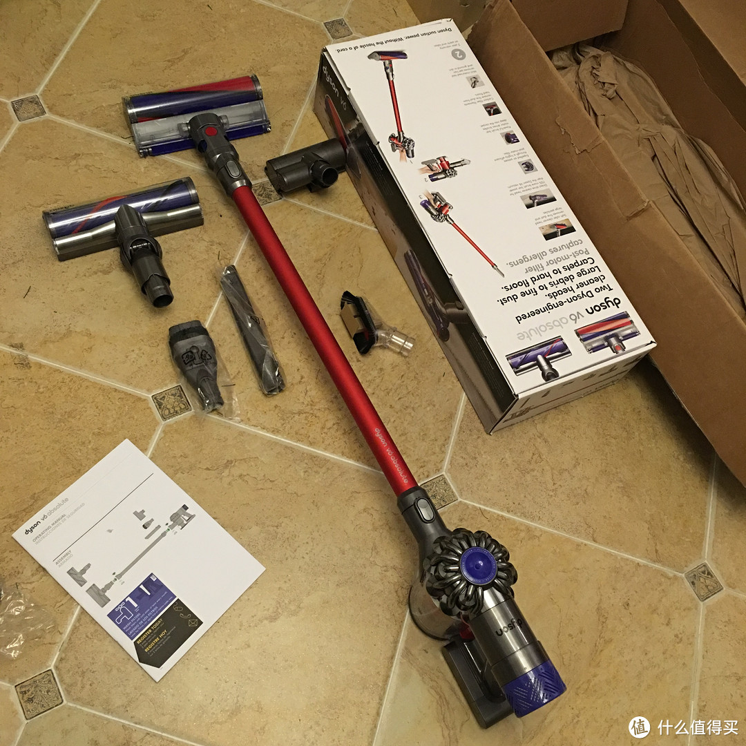 黑五好价入的佣人：IROBOT 380T+ DYSON V6 absolute 开箱晒物