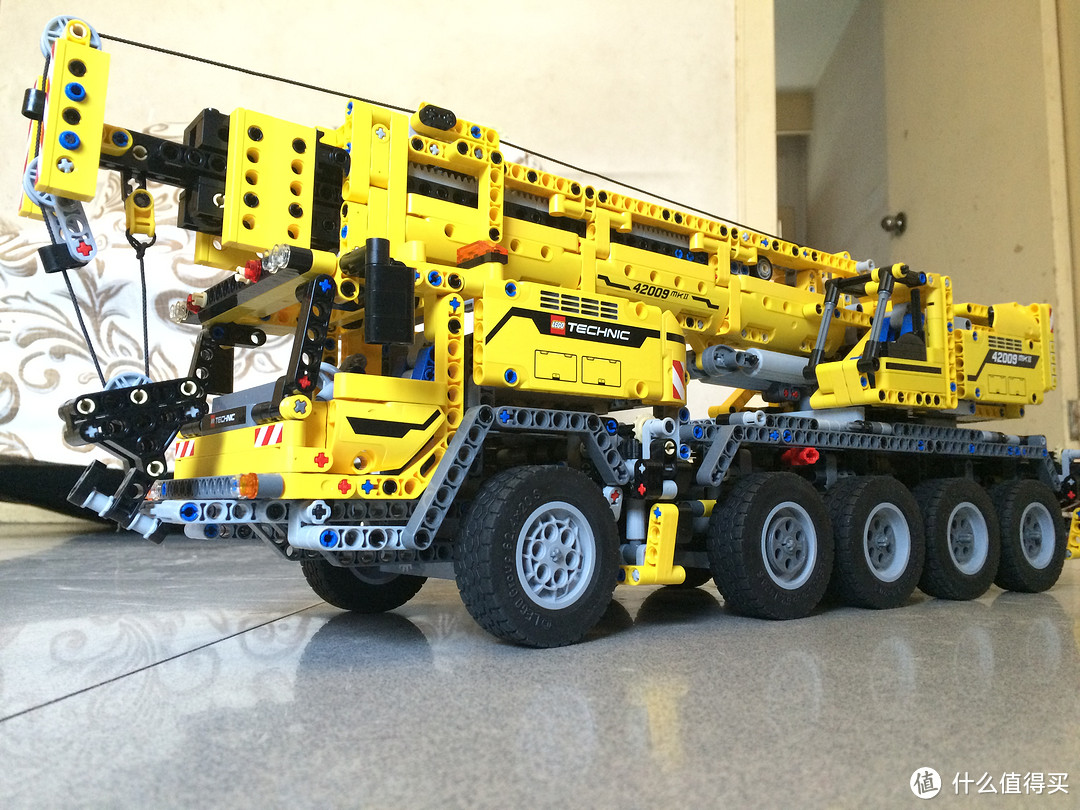 入坑第二弹：酷黄移动起重机 — lego technic 42009