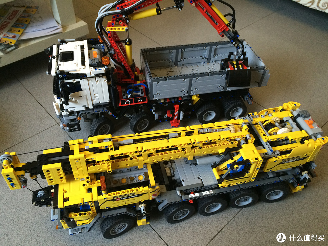 入坑第二弹：酷黄移动起重机 — lego technic 42009