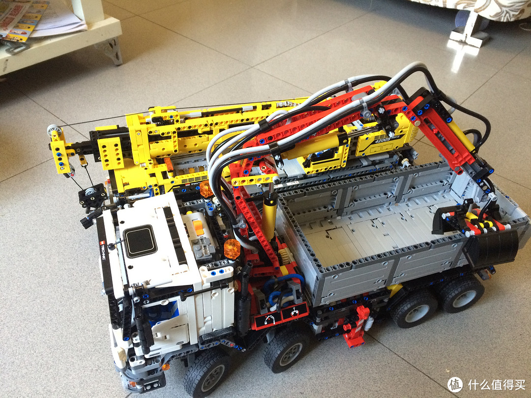 入坑第二弹：酷黄移动起重机 — lego technic 42009