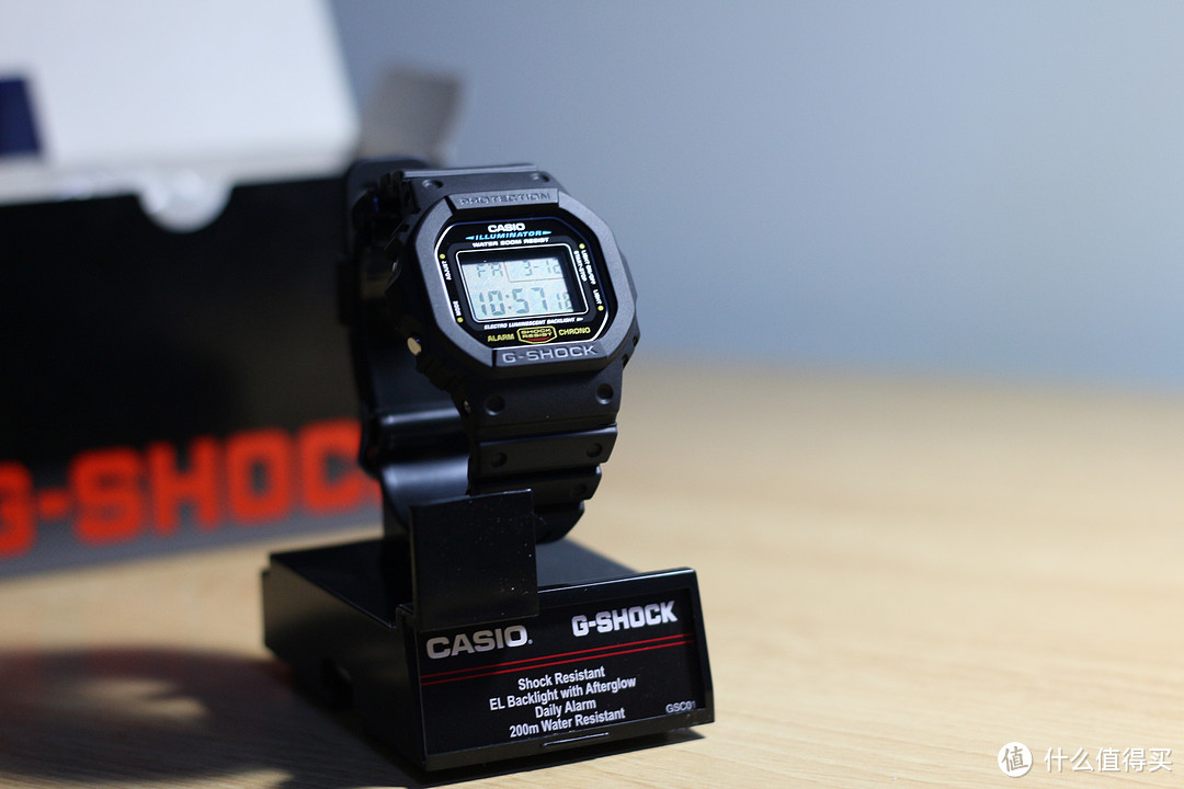 Casio 卡西欧 DW5600E-1V 经典数字手表 开箱