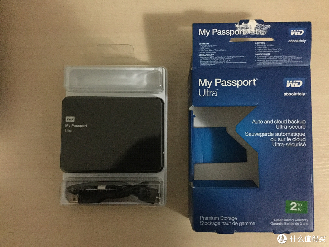 硬盘进化史 — WD Passport Ultra系列2T 硬盘开箱及西数硬盘三兄弟赏