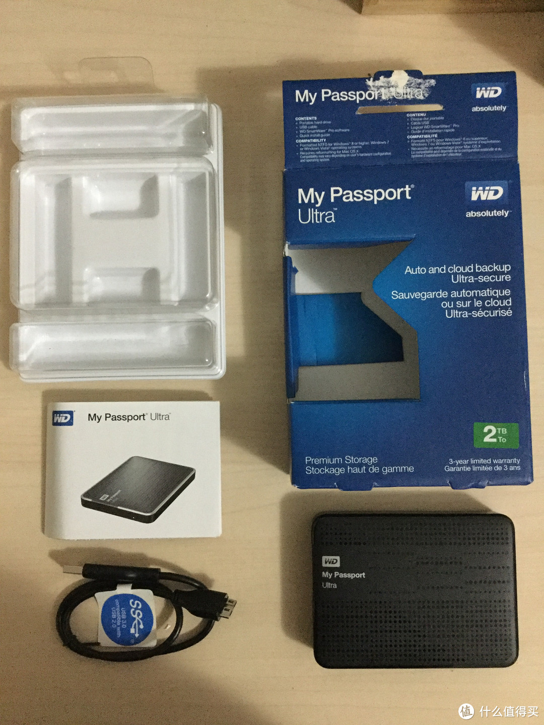 硬盘进化史 — WD Passport Ultra系列2T 硬盘开箱及西数硬盘三兄弟赏