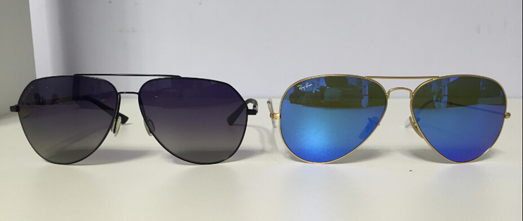 大饼脸的福音 雷朋 rb3025 62mm开箱和暴龙对比 附偏光眼镜检测方法