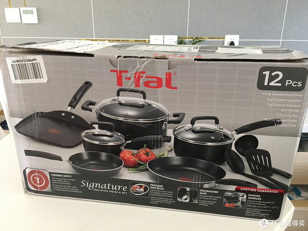 迟来的晒单：T-fal C111SC74 带火红点不粘锅 12件套