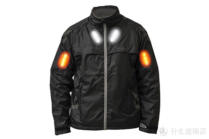 自带转向灯：Visijax 推出 带有LED灯的骑行夹克LED Commuter Jacket