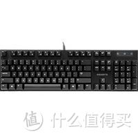 极致简约的GIGABYTE 技嘉 Force K83 原厂红轴 机械键盘