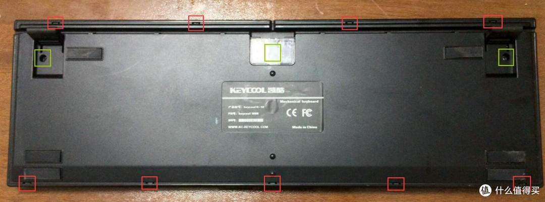 国产键盘曾经的骄傲:KEYCOOL 凯酷 第一代108 机械键盘(清洗+拆解)