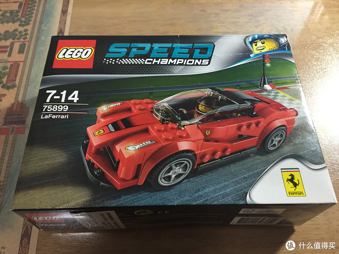100元圆你跑车梦：LEGO 乐高 75899 法拉利跑车