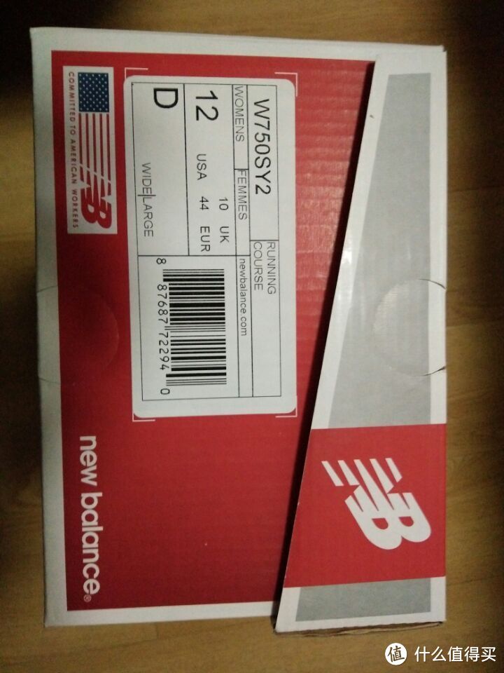 Joe's NB Outlet  New Balance W750SY2 女款轻量跑鞋 开箱