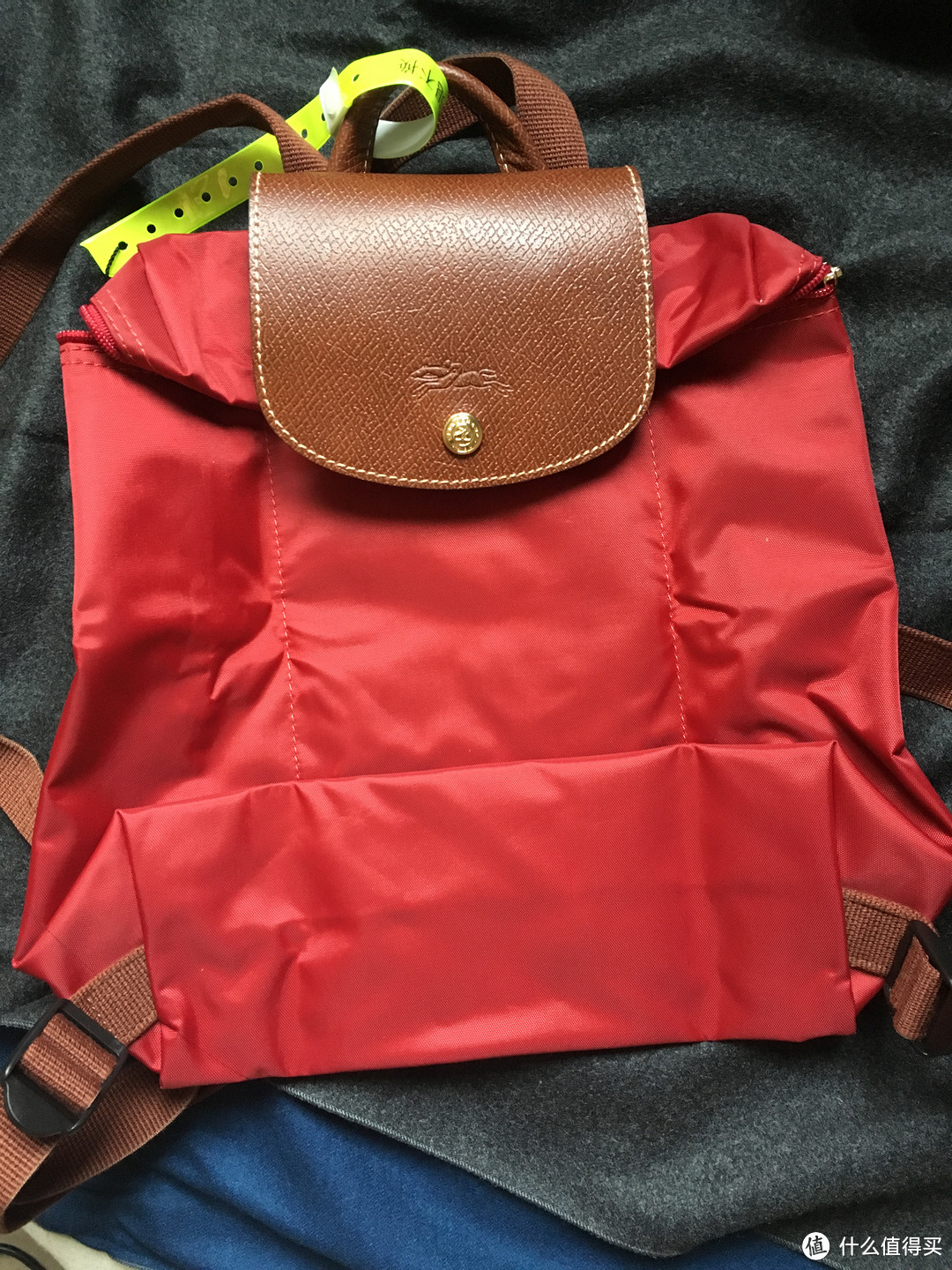 LONGCHAMP 珑骧 女款红色尼龙3D系列商务背包和丹姿水护肤品