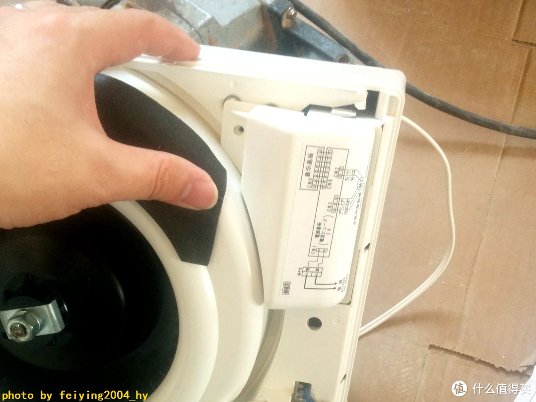 #本站首晒# 对抗雾霾好伙伴:日淘 三菱 VL-10SR2 壁挂式新风机 安装 & 使用