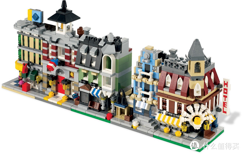 Lego乐高10230 Mini Modulars 绝版? Sorry,no! ------偶入 得高 新品迷你街景