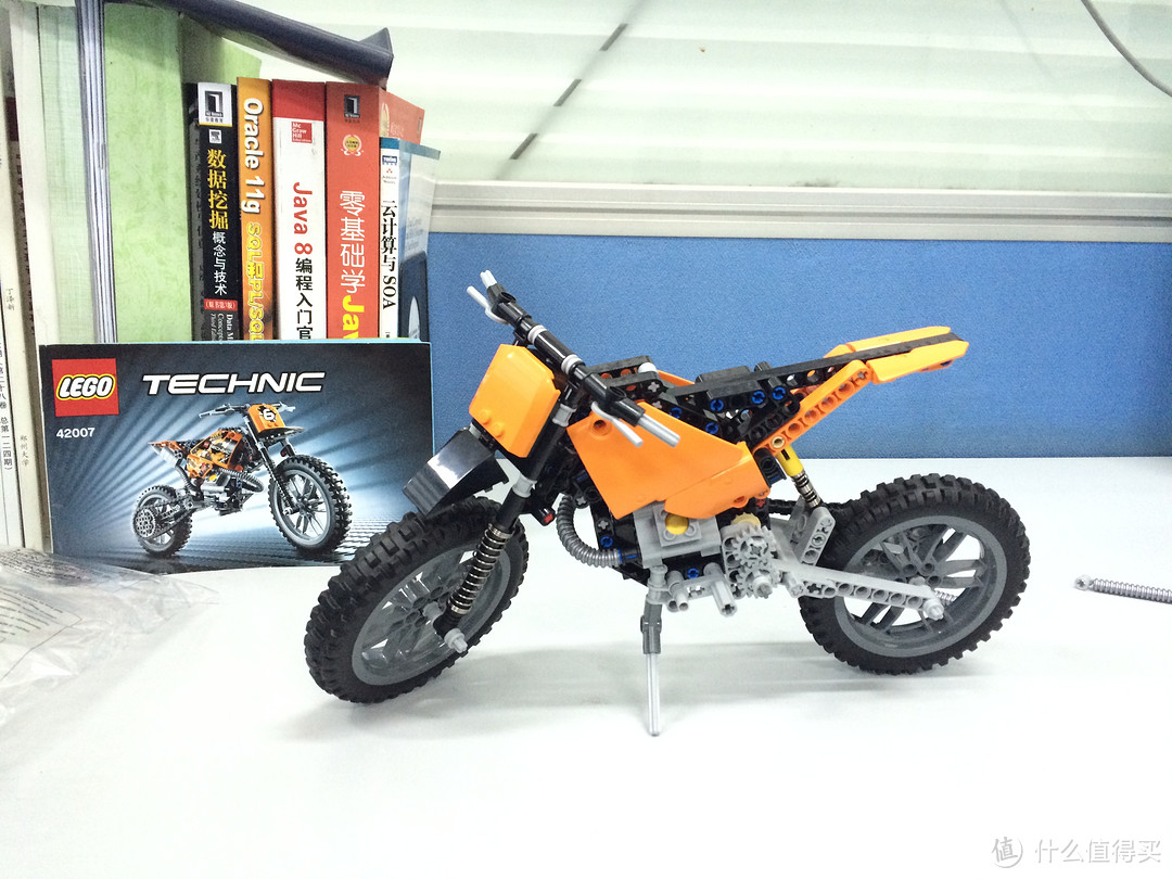 小SET也有大看头 — lego特技摩托车 42007