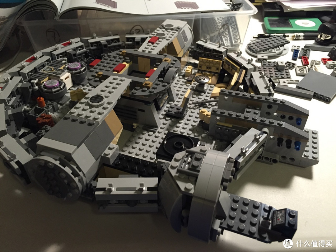 因为星战入了乐高坑：LEGO Star Wars 乐高星球大战系列 75105 Millennium Falcon 千年隼号