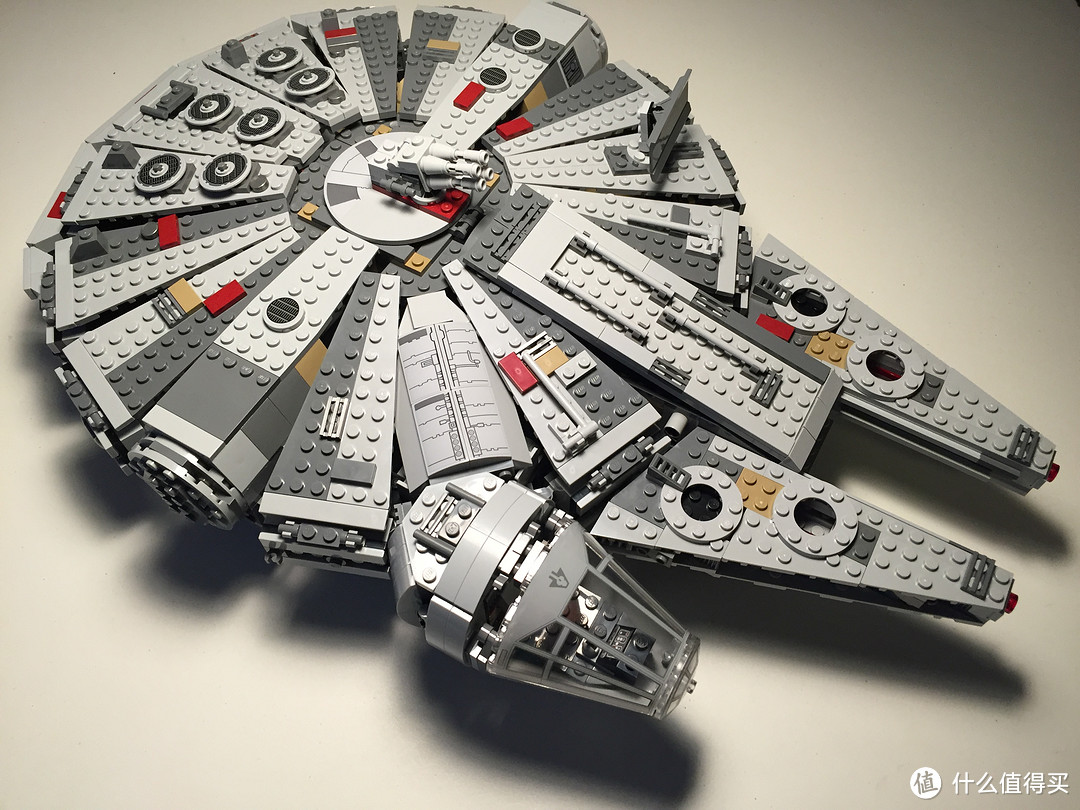 因为星战入了乐高坑：LEGO Star Wars 乐高星球大战系列 75105 Millennium Falcon 千年隼号