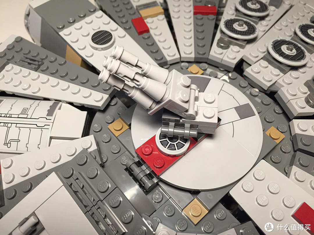 因为星战入了乐高坑：LEGO Star Wars 乐高星球大战系列 75105 Millennium Falcon 千年隼号