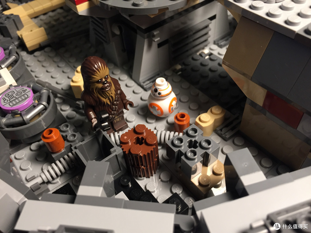 因为星战入了乐高坑legostarwars乐高星球大战系列75105millennium