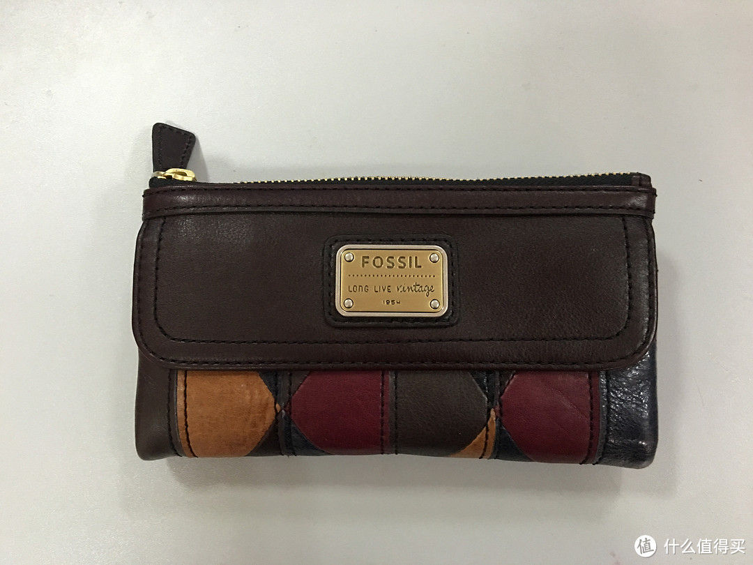 迟来的圣诞礼物：FOSSIL Emory Clutch 女款手拿包