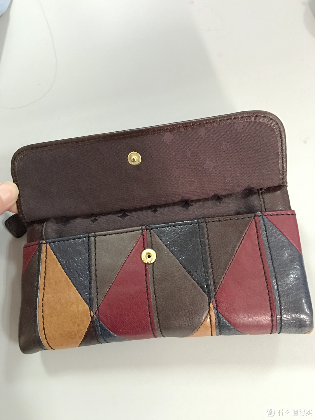 迟来的圣诞礼物：FOSSIL Emory Clutch 女款手拿包