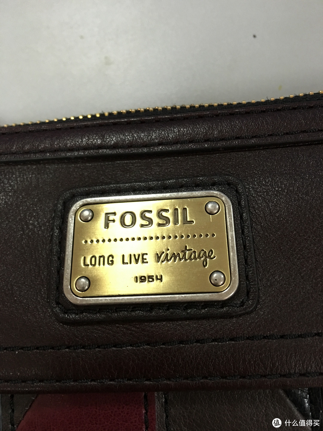 迟来的圣诞礼物：FOSSIL Emory Clutch 女款手拿包