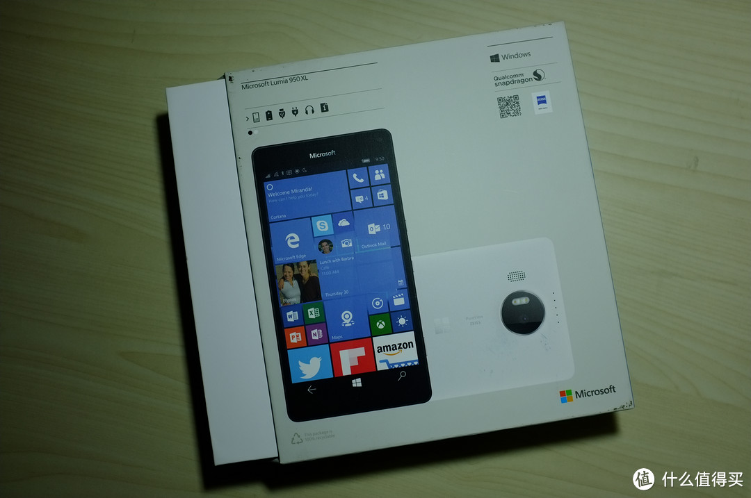 Microsoft 微软 Lumia950 XL 开箱（附少许使用分享）