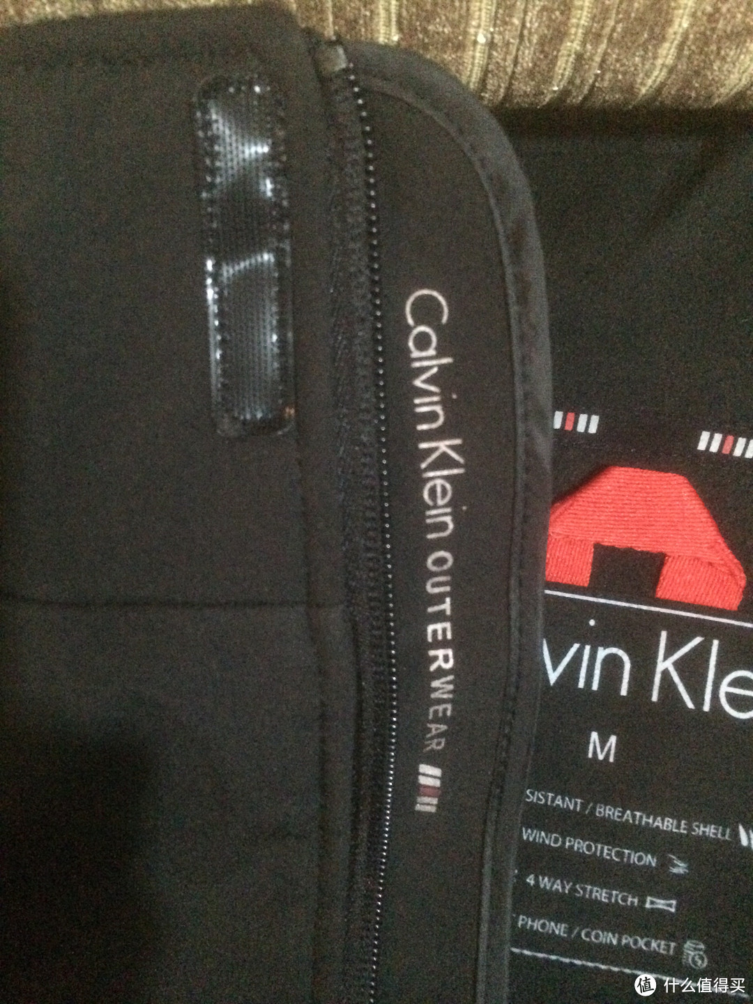 Calvin Klein Open-Bottom Active Jacket 男式夹克 开箱体验