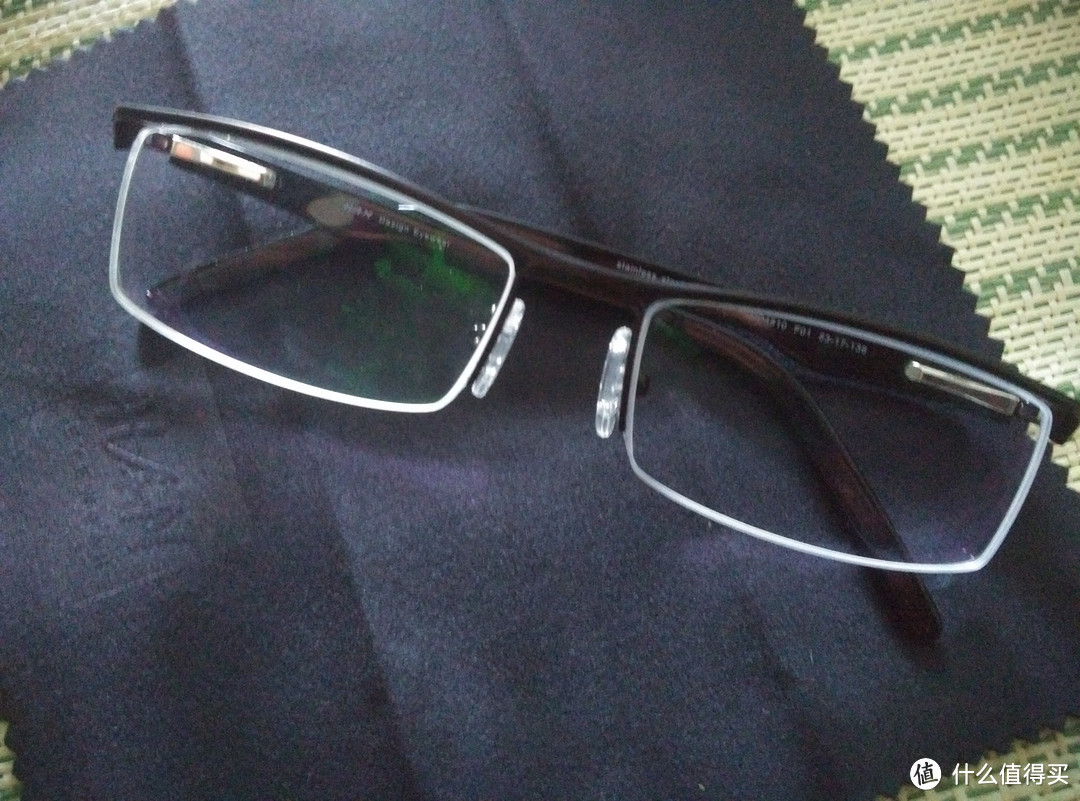 HAN HD4810-F01 不锈钢光学眼镜架  开箱