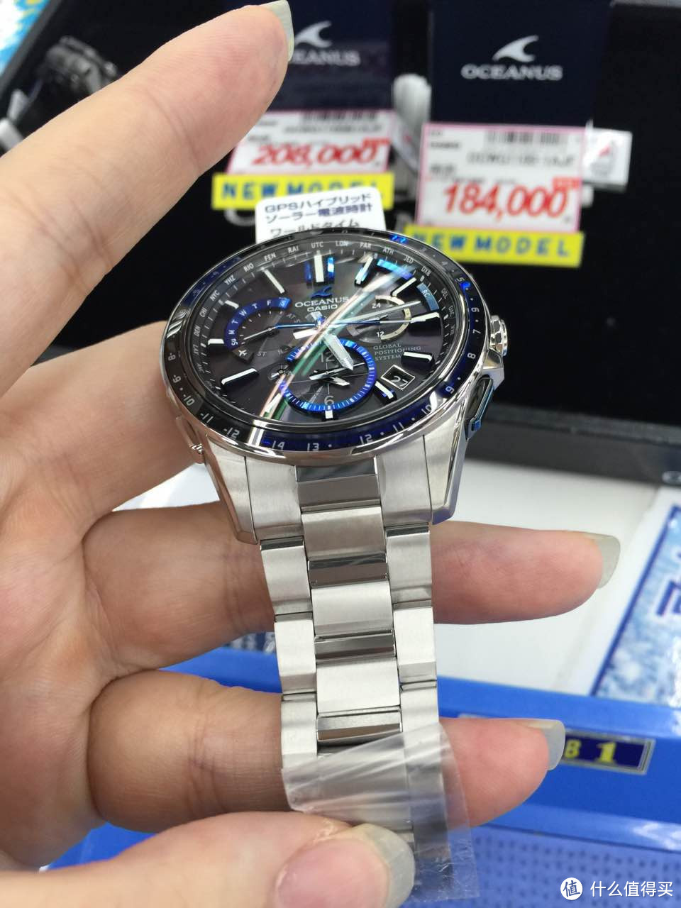 #本站首晒# 一只主管非洲海域的海神：CASIO 海神 OCEANUS OCW-G1100B 开箱