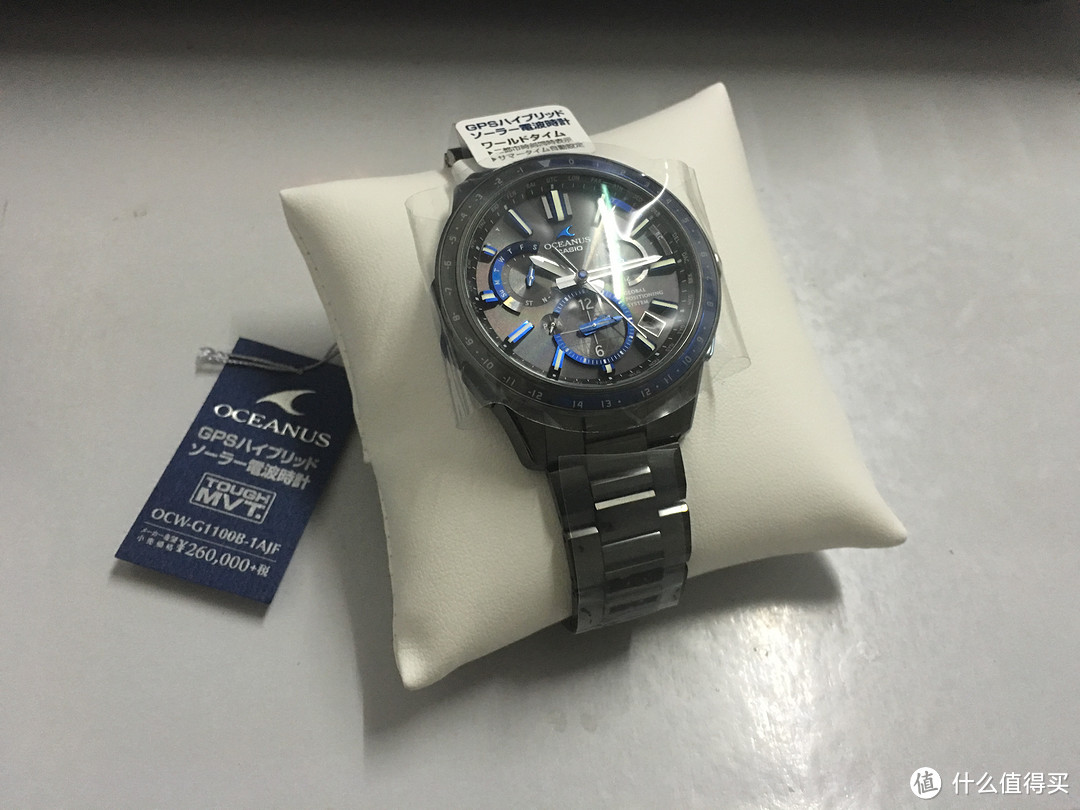 #本站首晒# 一只主管非洲海域的海神：CASIO 海神 OCEANUS OCW-G1100B 开箱