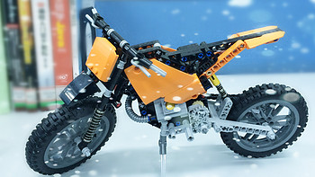 小SET也有大看头 — lego特技摩托车 42007