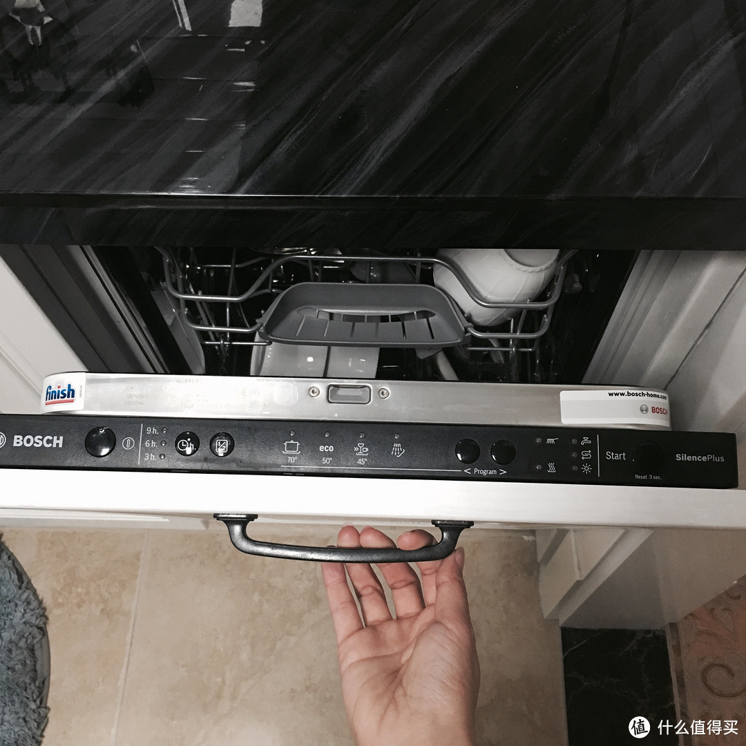 只吃饭不刷碗:晒晒我家的BOSCH 博世 全嵌洗碗机