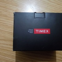 天美时 IQ系列 T2N700 男款腕表开箱特写(吊牌|表托|按键)