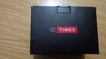 天美时 IQ系列 T2N700 男款腕表开箱特写(吊牌|表托|按键)