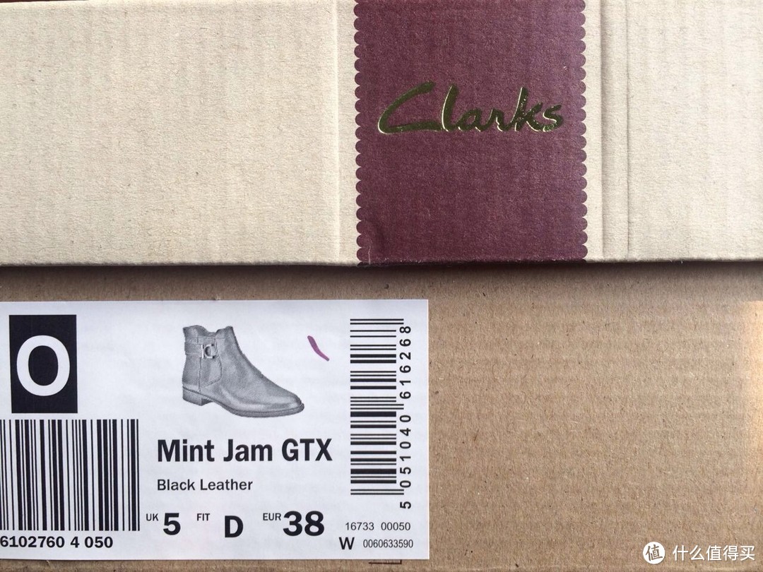 庄大妈晒同款：Clarks Mint Jam GTX 女士短靴