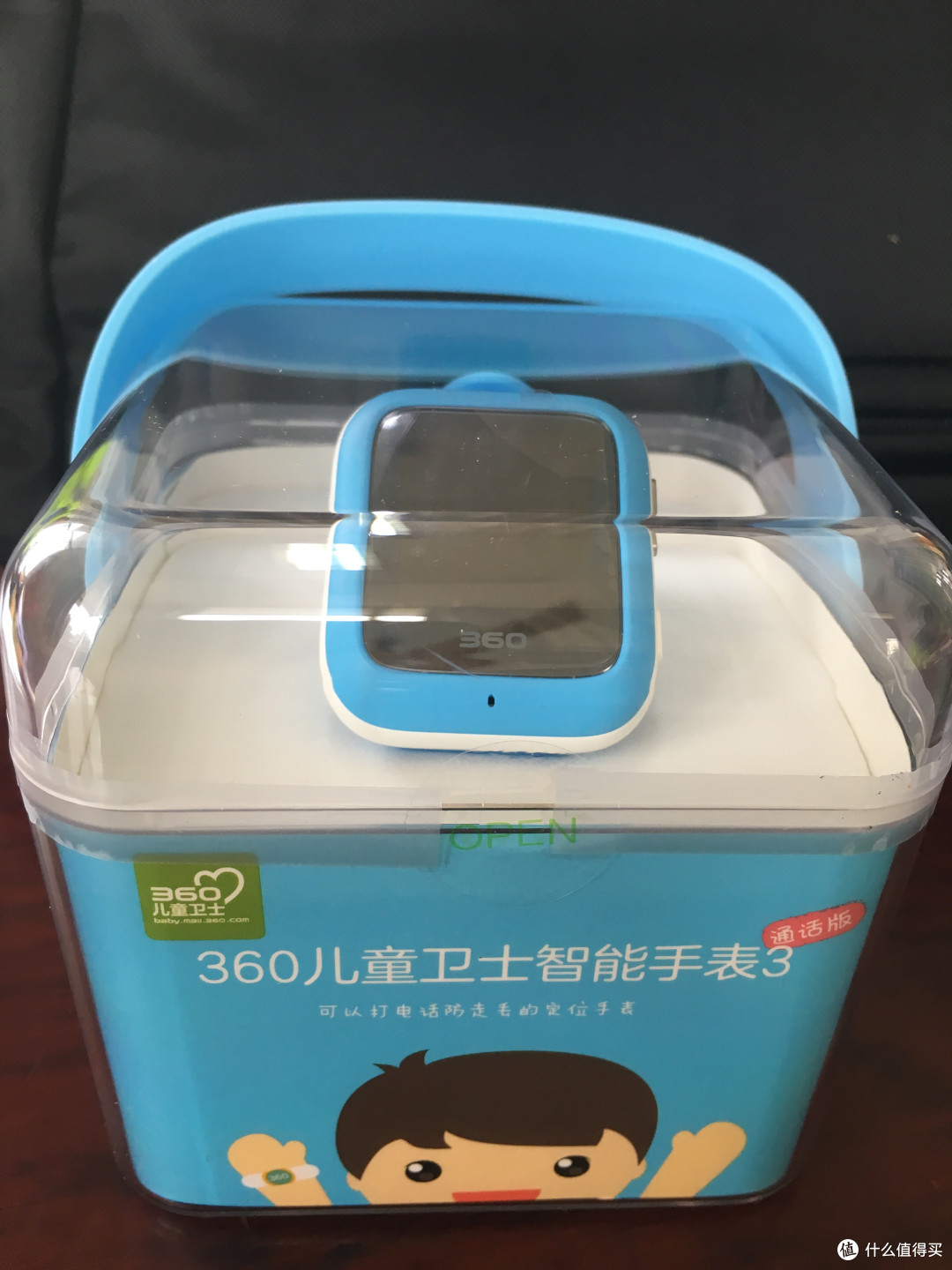 360儿童卫士手表三代简单开箱