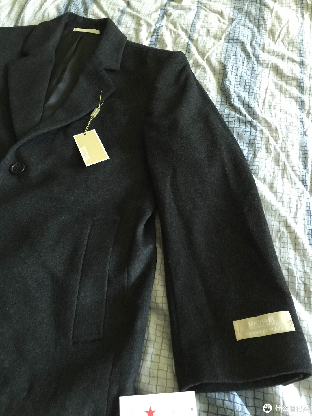 【真人秀】梅西百货支付宝海外直购终于到了： Michael Kors 羊绒混纺大衣