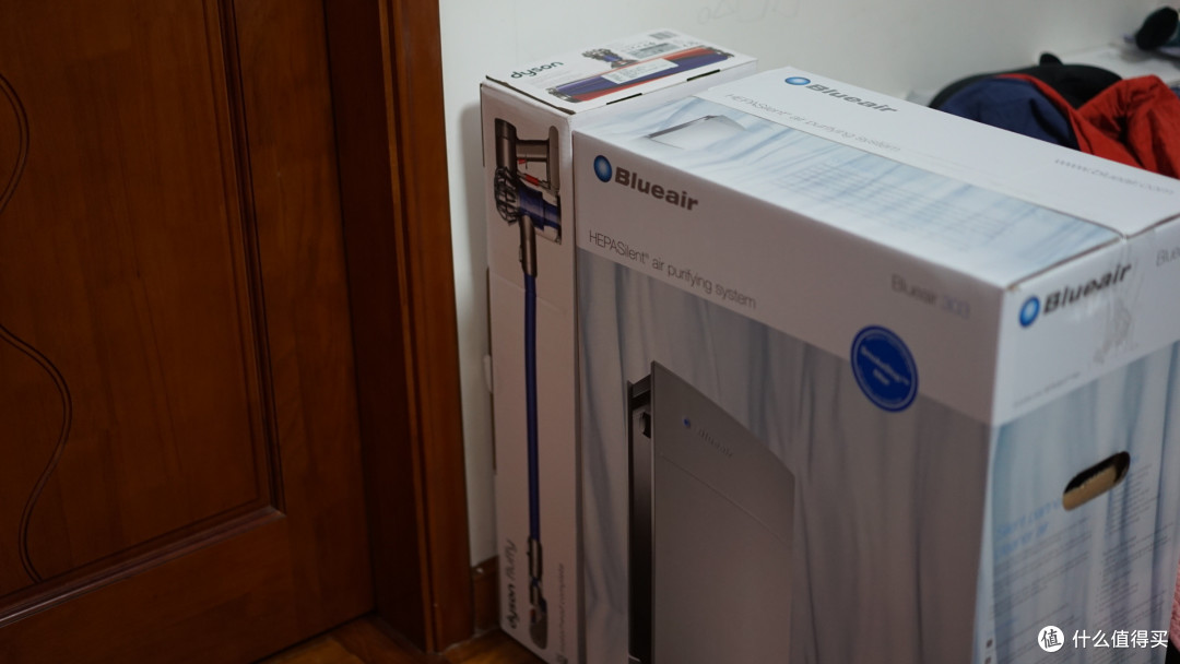 不仅仅是精品工具,更是小孩好玩具:dyson 戴森 DC74手持吸尘器&BlueAir 布鲁雅尔303 空气净化器 开箱