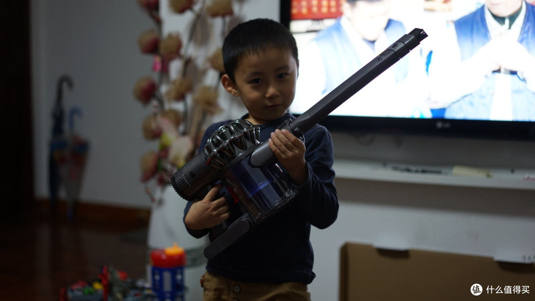 不仅仅是精品工具,更是小孩好玩具:dyson 戴森 DC74手持吸尘器&BlueAir 布鲁雅尔303 空气净化器 开箱