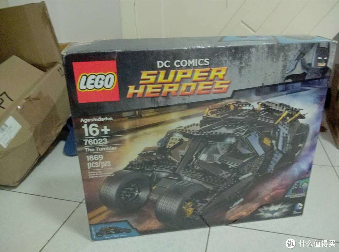 LEGO 乐高 76023 Superheroes The Tumbler 蝙蝠侠战车（介绍及拼装全过程 多图）