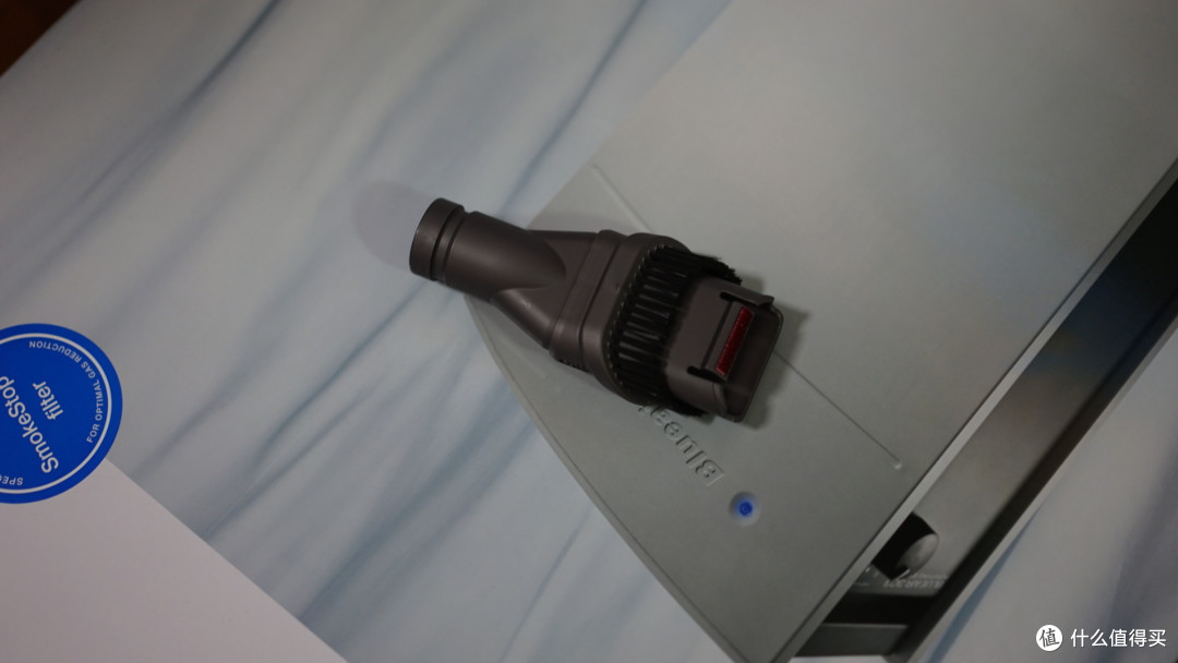 不仅仅是精品工具,更是小孩好玩具:dyson 戴森 DC74手持吸尘器&BlueAir 布鲁雅尔303 空气净化器 开箱