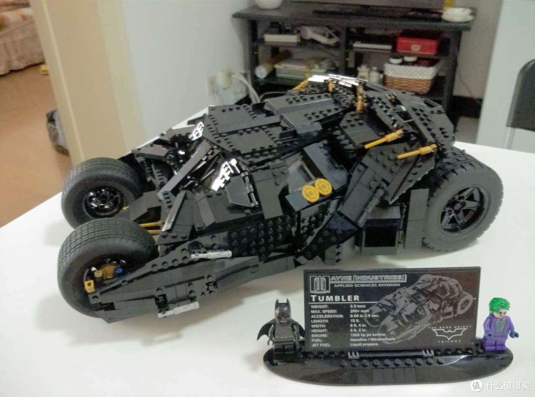 lego乐高76023superheroesthetumbler蝙蝠侠战车介绍及拼装全过程多图