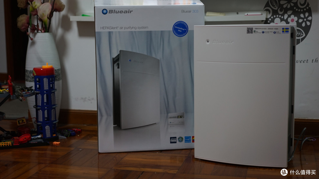 不仅仅是精品工具,更是小孩好玩具:dyson 戴森 DC74手持吸尘器&BlueAir 布鲁雅尔303 空气净化器 开箱