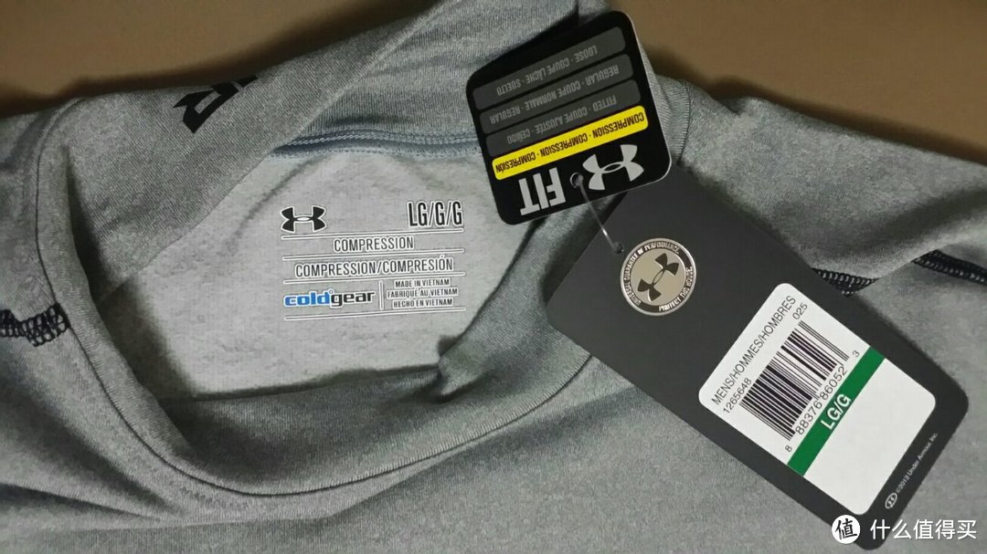 UNDER ARMOUR 安德玛 ColdGear 尺码分享