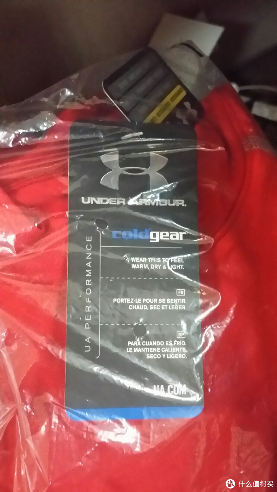 UNDER ARMOUR 安德玛 ColdGear 尺码分享